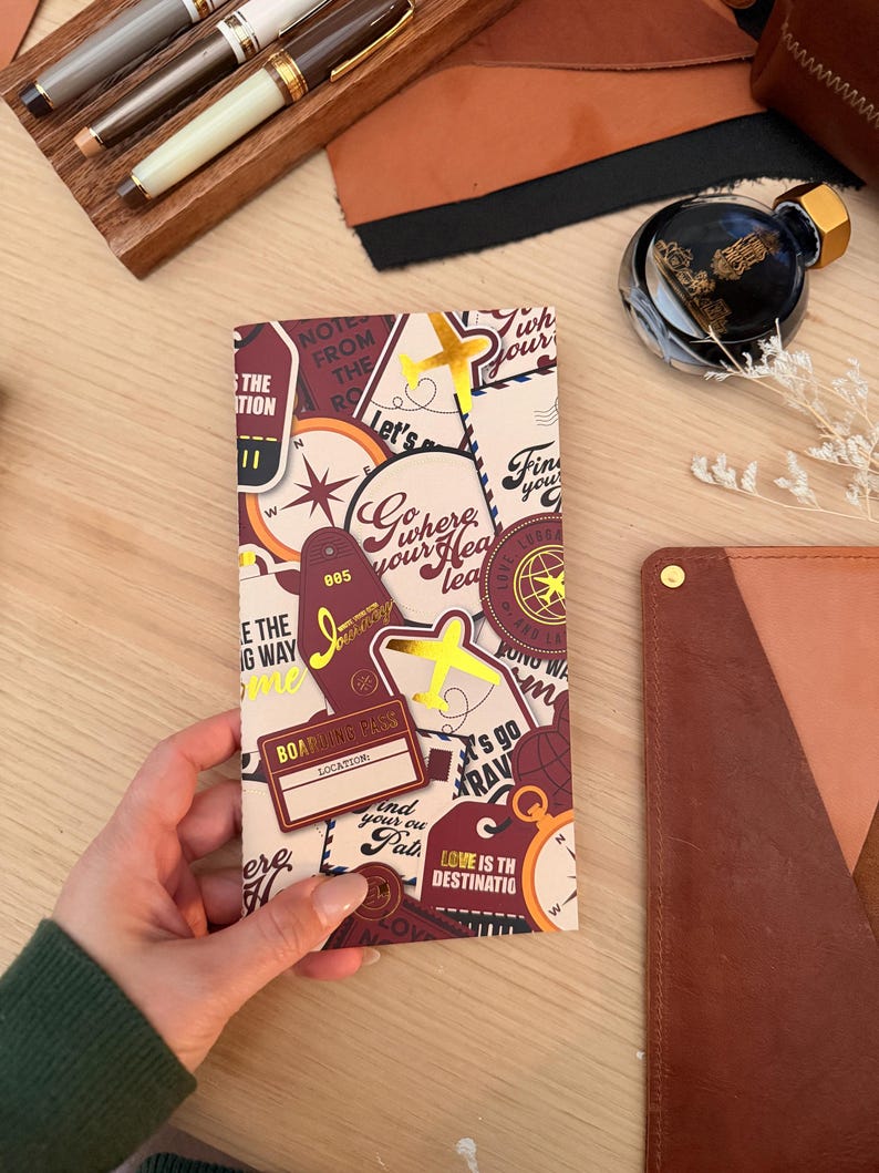 Foiled Blank Insert for Traveler's Notebook | Patches