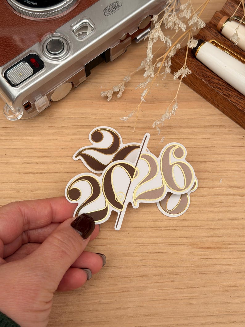 2026 Year Sticker