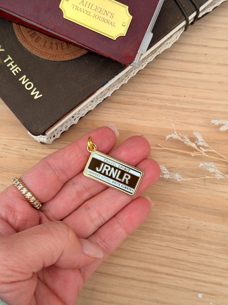 Planner Charm | Journaler License Plate