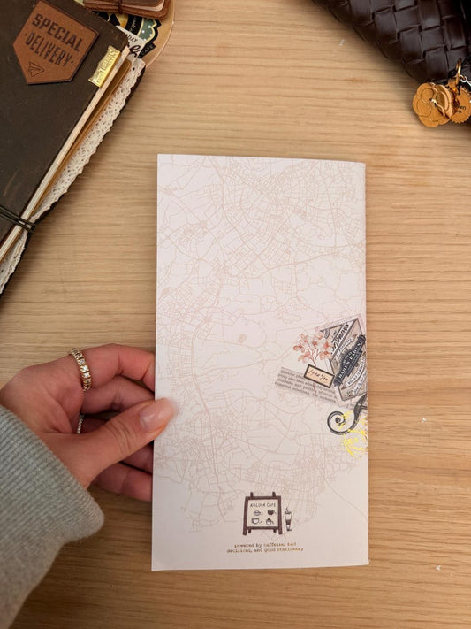 Foiled Sticker Album Insert for Traveler's Notebook | Vintage Ephemera