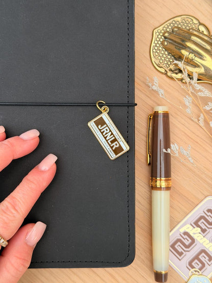 Planner Charm | Journaler License Plate