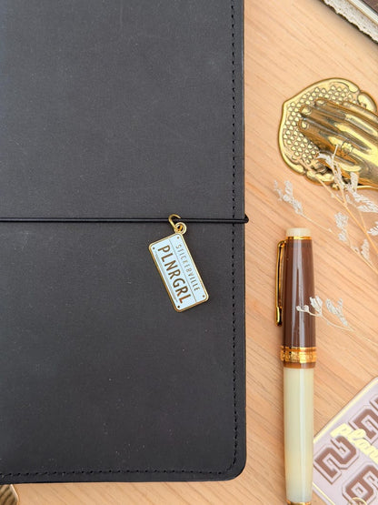 Planner Charm | Planner Girl License Plate