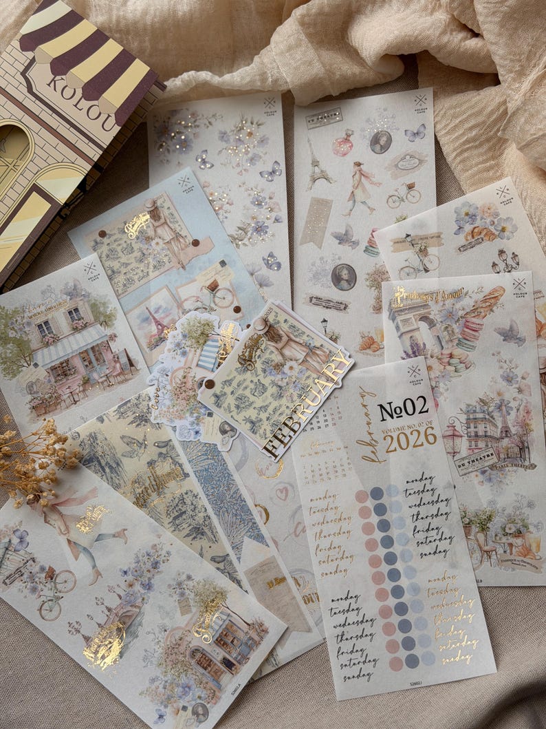 Extras Monthly Stickers Subscription | February 2026