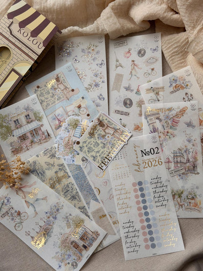 Extras Monthly Stickers Subscription | February 2026