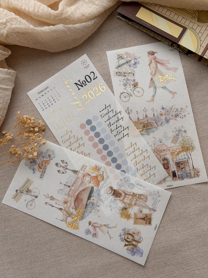 Extras Monthly Stickers Subscription | February 2026