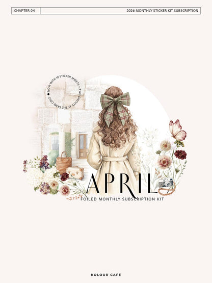 Monthly Planner Subscription Kit