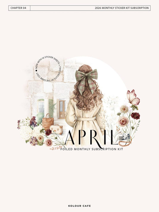 Monthly Planner Subscription Kit