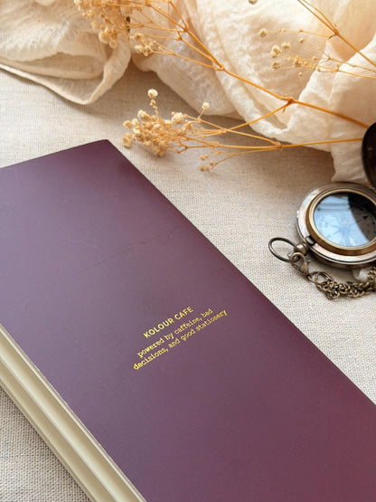Foiled Blank Insert for Traveler's Notebook | Adventure