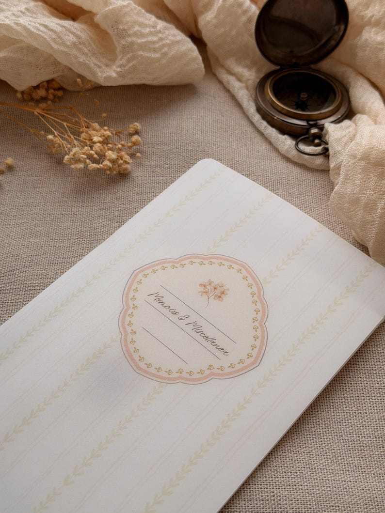 TN File Folder Insert | Pink Memoirs