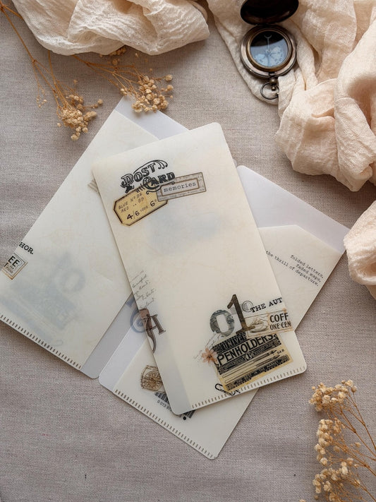 TN File Folder Insert | Vintage Ephemera