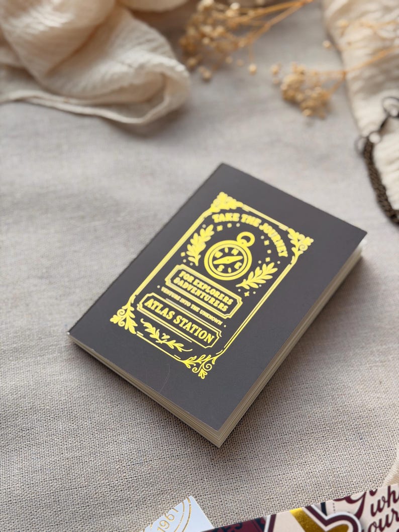 Foiled Blank Insert for Traveler's Notebook | Atlas
