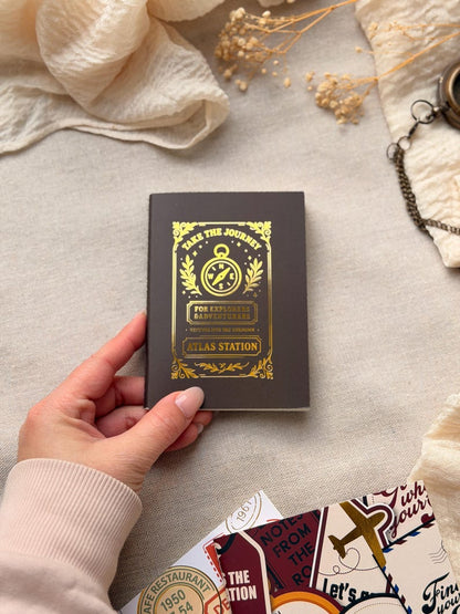 Foiled Blank Insert for Traveler's Notebook | Atlas