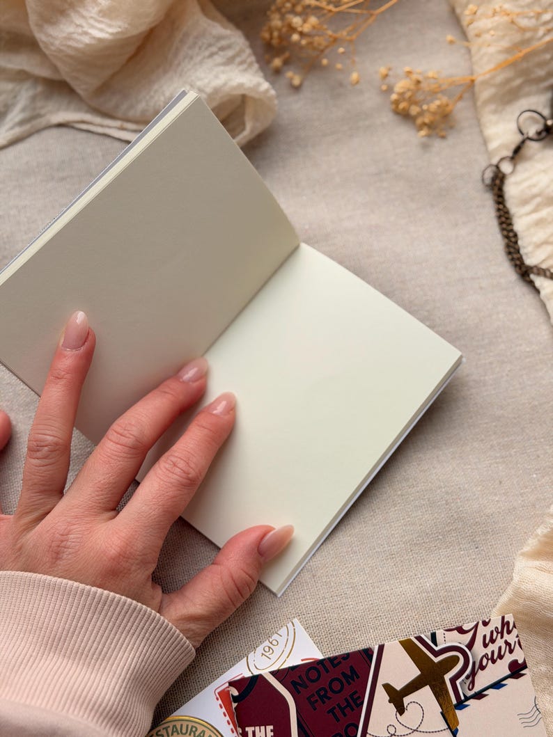 Foiled Blank Insert for Traveler's Notebook | Atlas