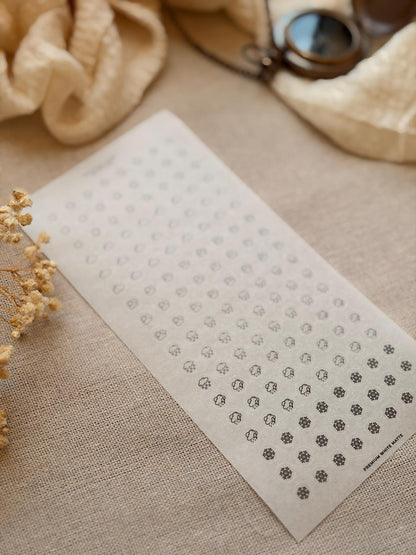 Weather Micro Icons | WASHI Sticker Sheet