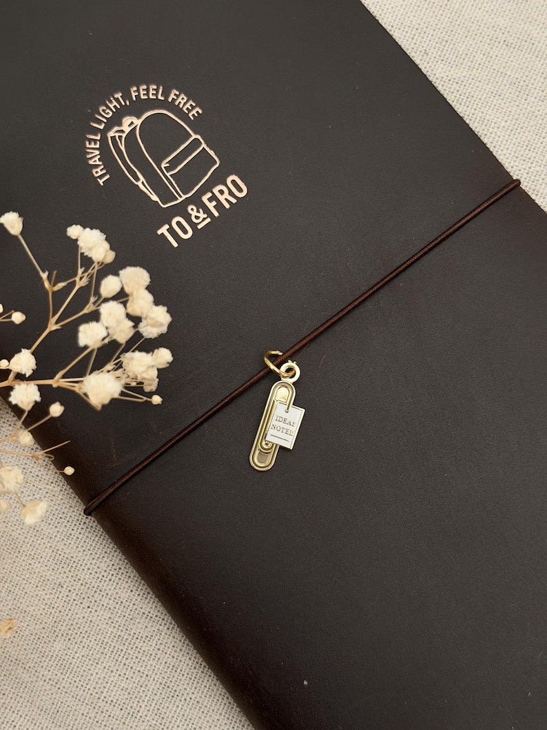 Mini Paperclip Planner Charm