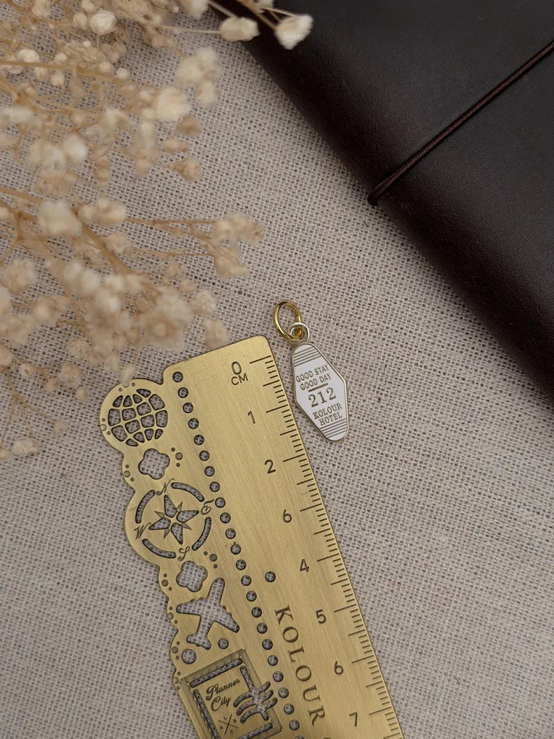 Vintage Motel Key Planner Charm