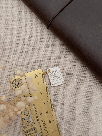 Mini Coffee Bag Planner Charm