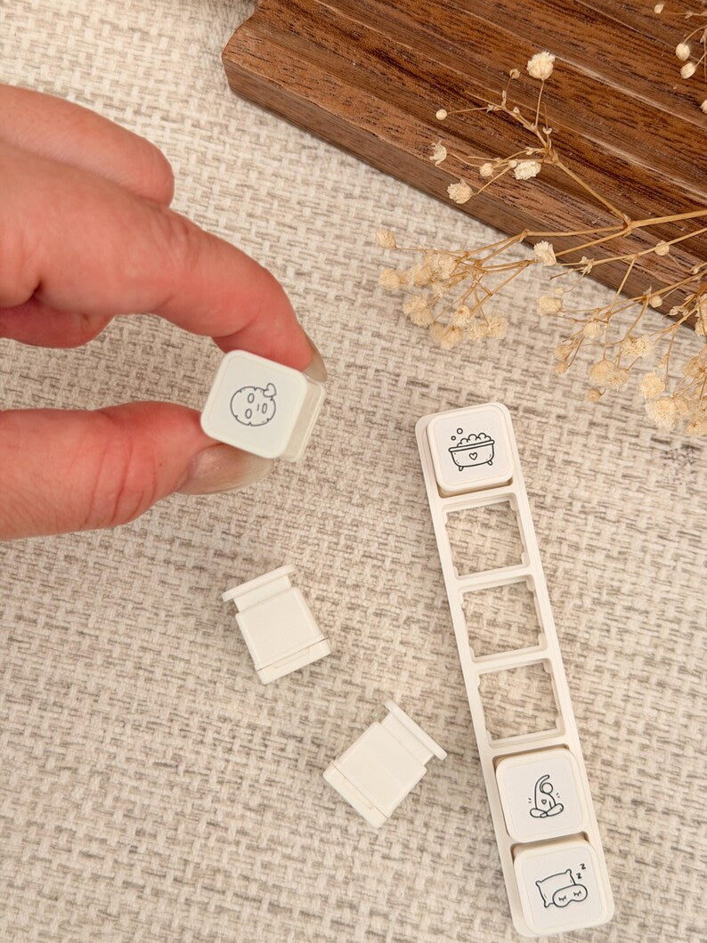 Self Care | Mini Button Stamps