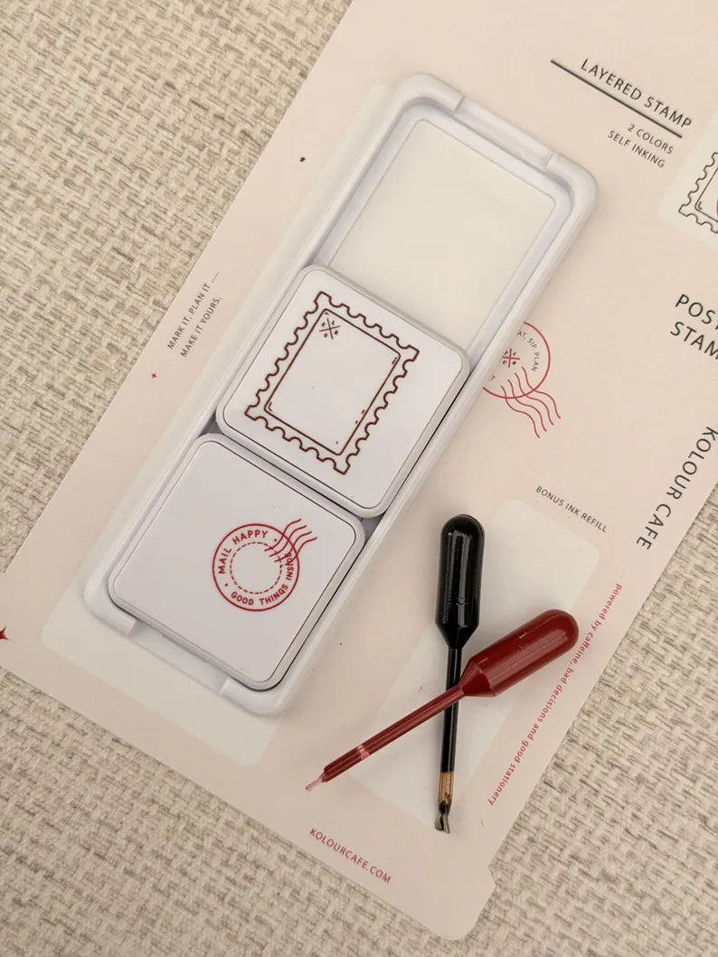 Happy Mail Sliding Stamp Set