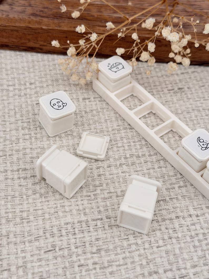Self Care | Mini Button Stamps