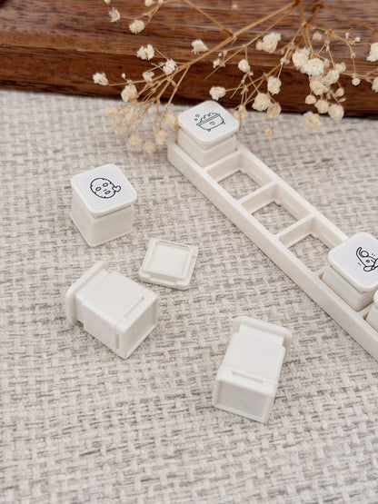 Self Care | Mini Button Stamps