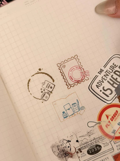 Coffee Sliding Stamp Set
