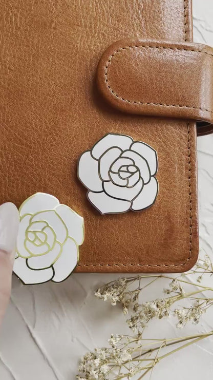 Planner Magnet | Gold Rose