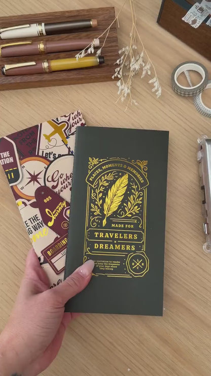 Foiled Blank Insert for Traveler's Notebook | Dreamers