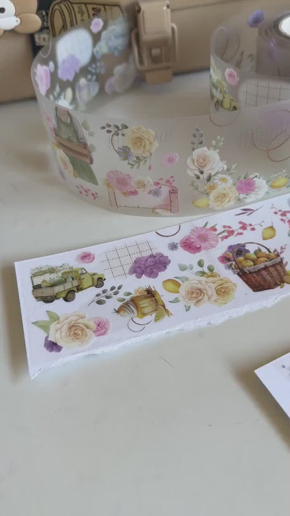 Floral PET Tape | Issue 001