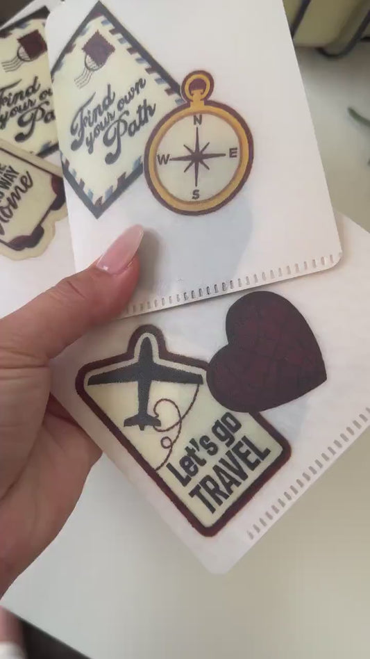 TN File Folder Insert | Travel Patches